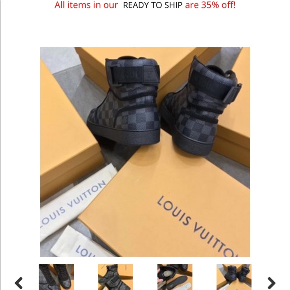 Damier Louis Vuitton Tennis shoes